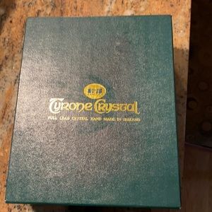 Tyrone lead crystal champagne glasses